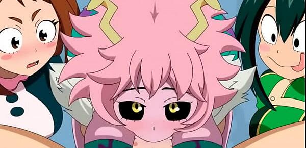  My Hero Academia Hentai Ashido Mina Blowjob